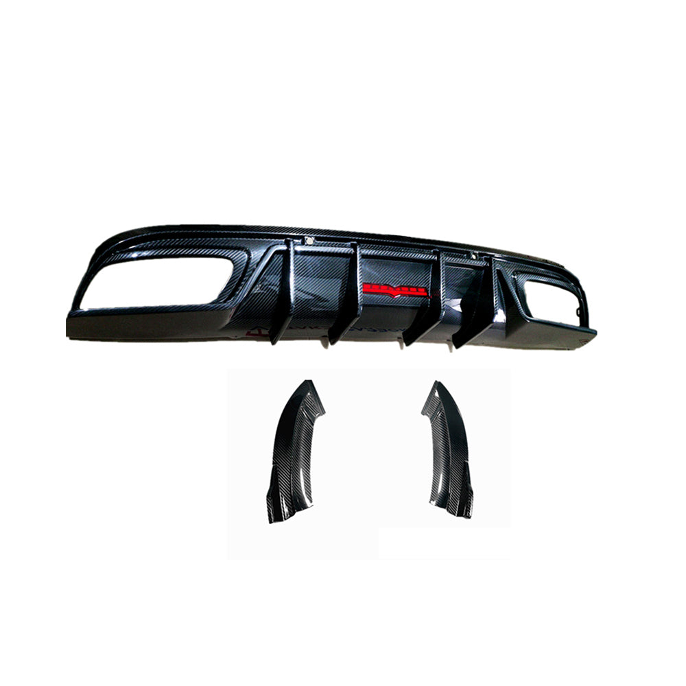 Mercedes-Benz C63 W205 AMG Dry carbon fiber Diffuser