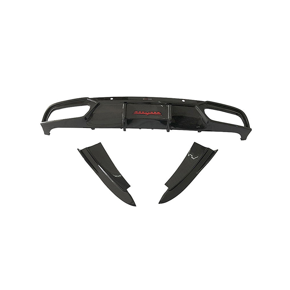 Mercedes-Benz C63 W205 AMG Dry carbon fiber Diffuser