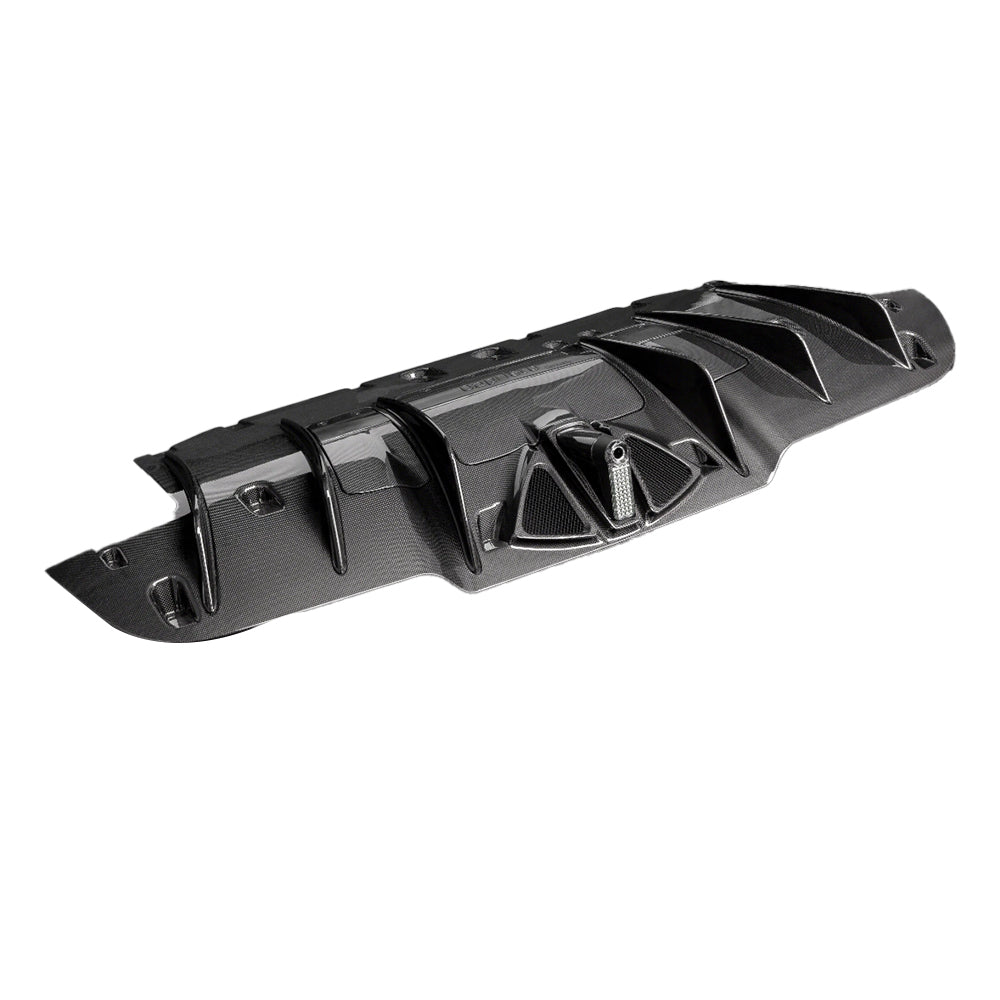 Ferrari 488 SC Dry carbon fiber Diffuser