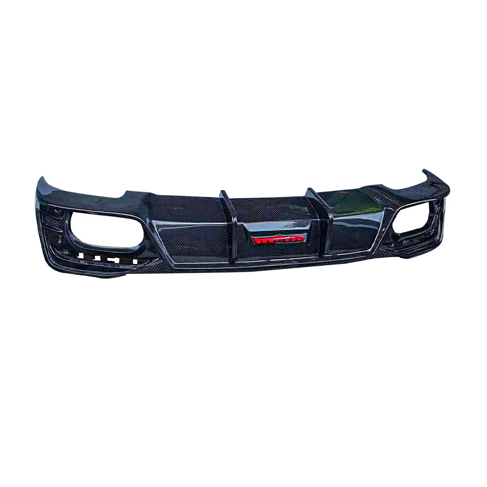 Audi S4/A4 B9 PA Dry carbon fiber Second Generation Diffuser