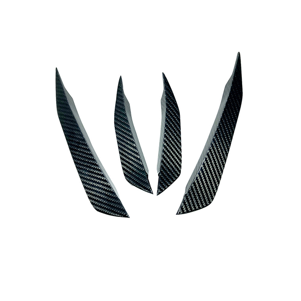 Audi S4/A4 B9 PA Dry carbon fiber Front Air Knives