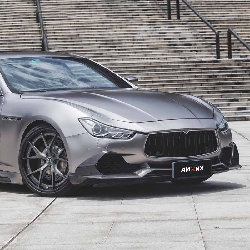Maserati Ghibli Dry carbon fiber Front Lip