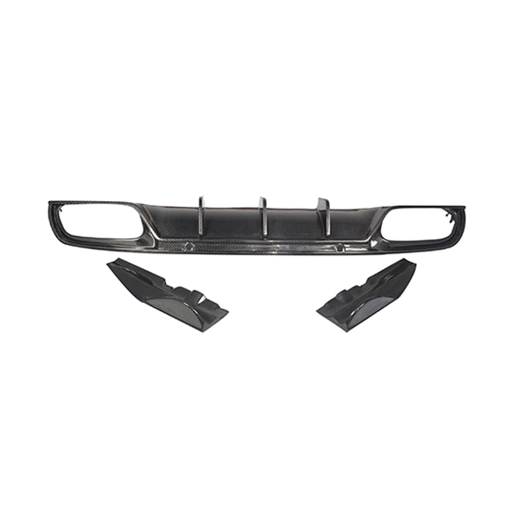 Mercedes-Benz C-Class W205 AMG-Line Dry carbon fiber Diffuser