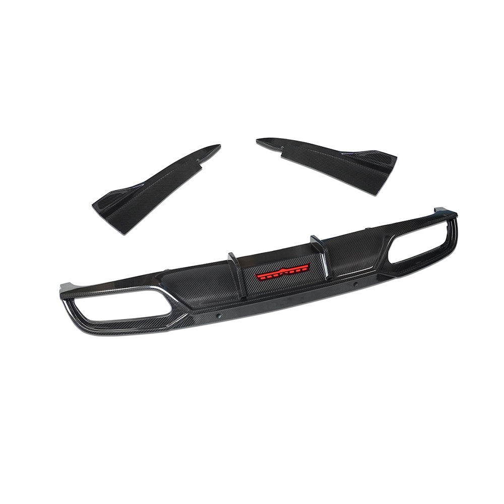 Mercedes-Benz C63 W205 AMG Dry carbon fiber Diffuser