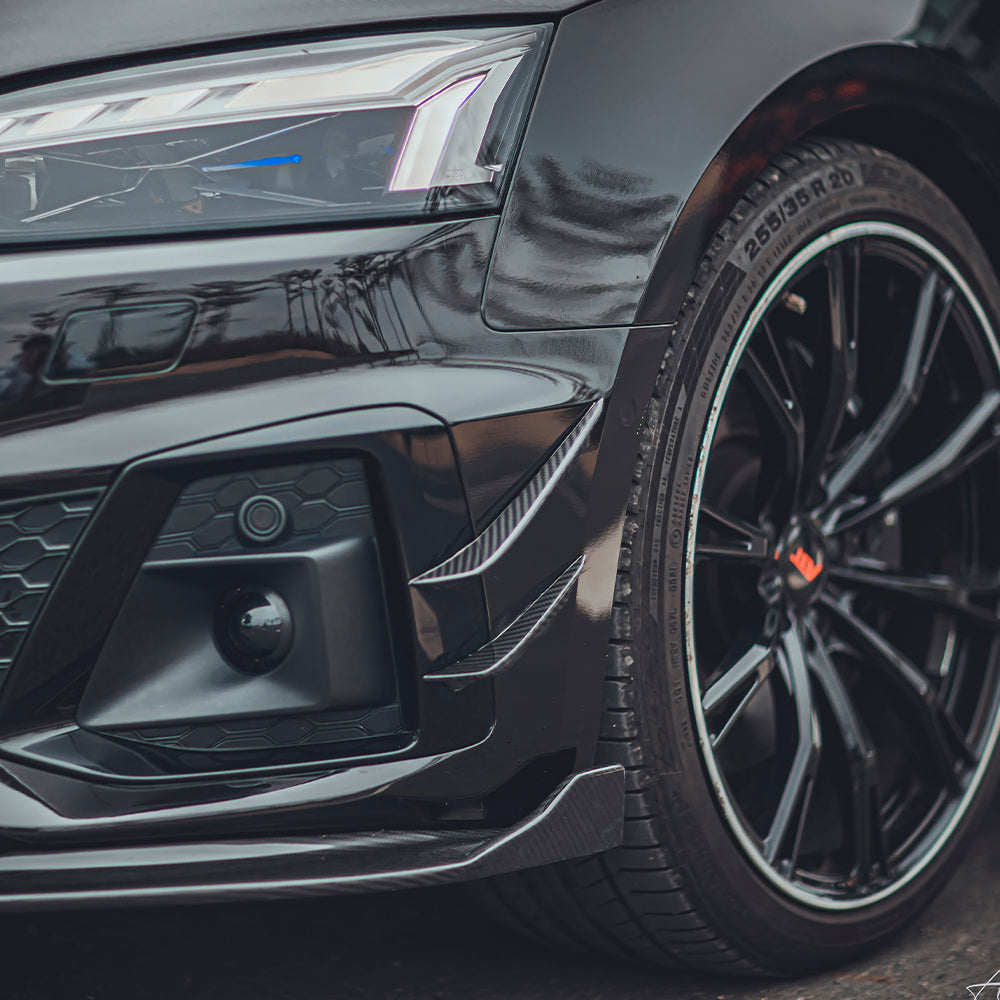 Audi S4/A4 B9 PA Dry carbon fiber Front Air Knives