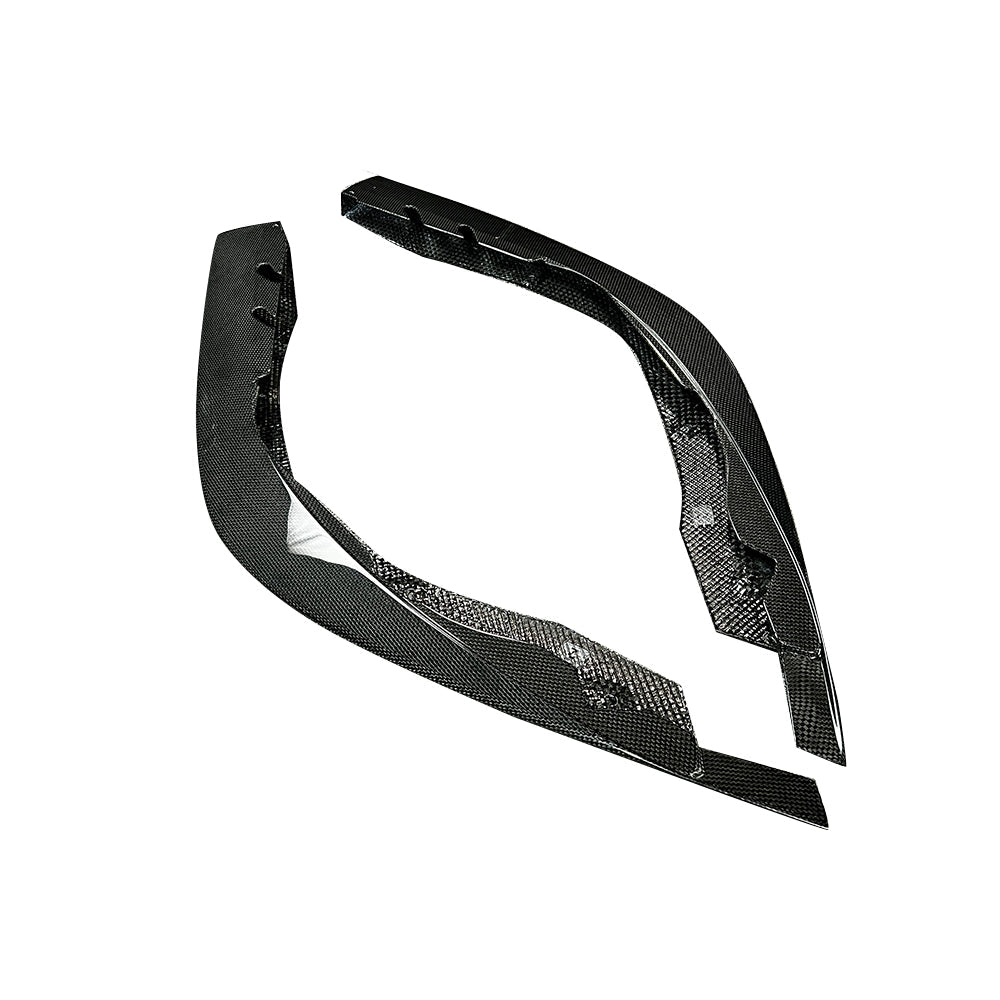 Ferrari F8 Dry carbon fiber OEM front Front Lips