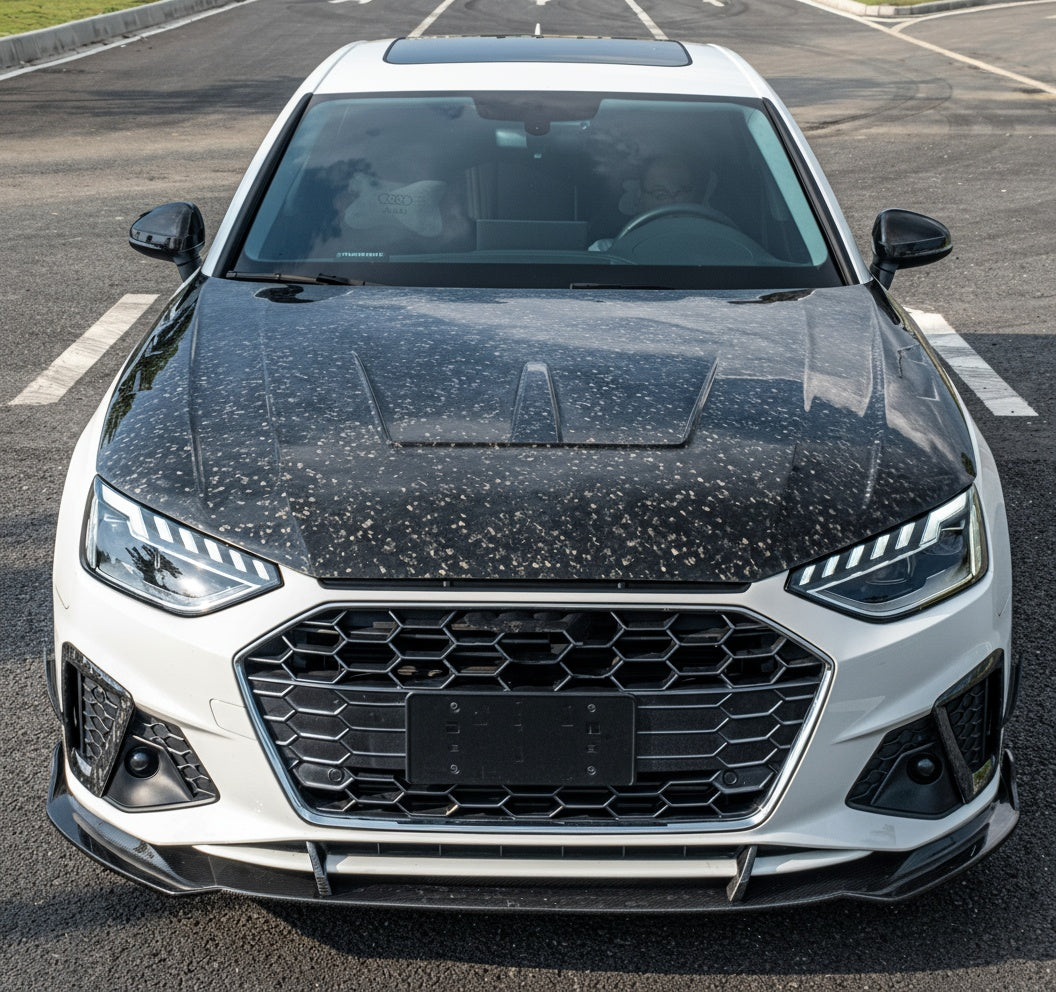 Audi S4/A4 B9 PA Dry carbon fiber Front Lip
