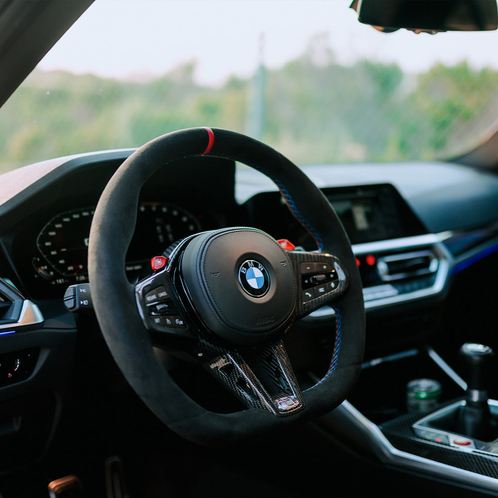 BMW M2/M3/M4/M5 Dry carbon fiber Custom Steering Wheel