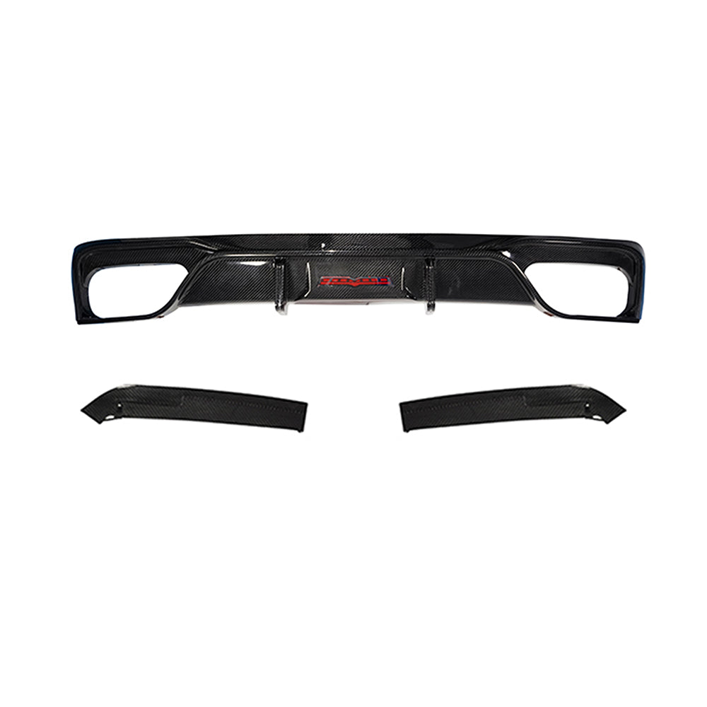 Audi A6/S6 C8 Dry carbon fiber Diffuser
