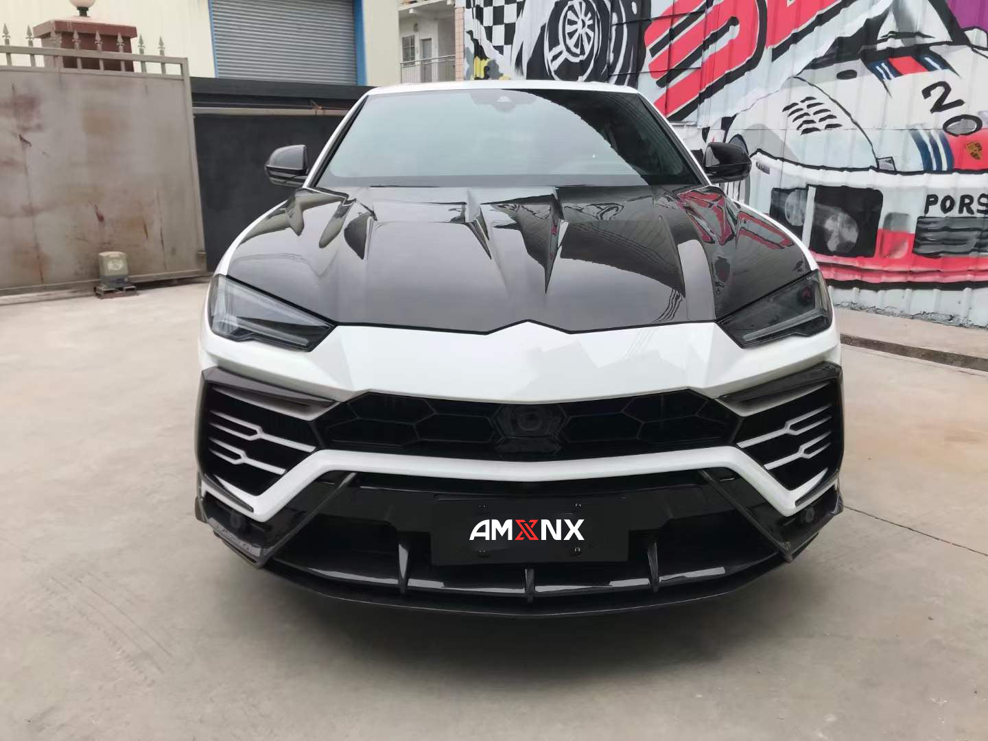 Lamborghini Urus Dry carbon fiber STOP-Style Front Lower Lip