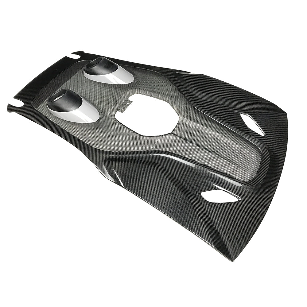 McLaren 540C/570S/570GT Dry carbon fiber Rear Hood For Upgraded 600LT