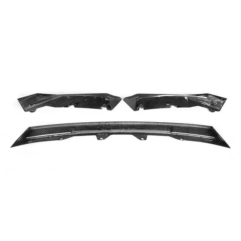 BMW M3/M4 G8x Dry carbon fiber Three-Part Front Lip