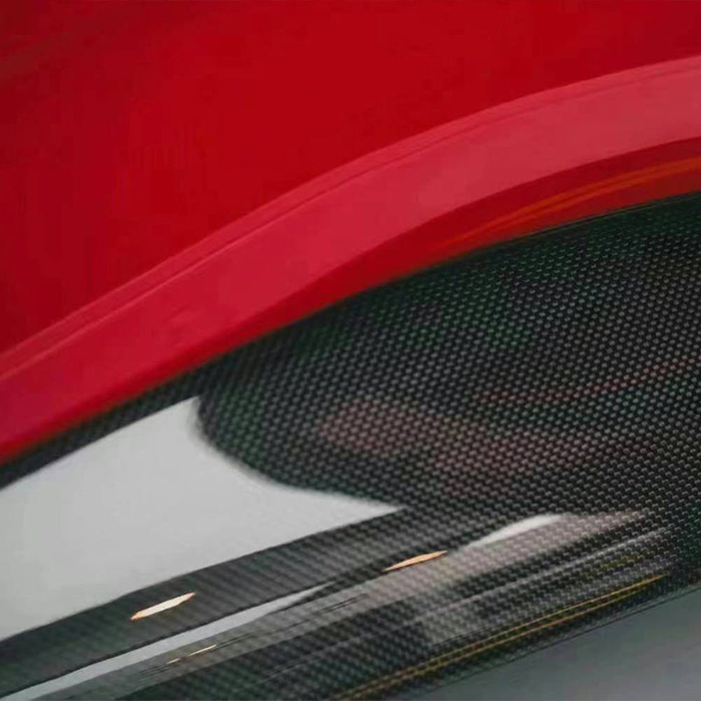 Ferrari 296 Dry carbon fiber Side Skirts