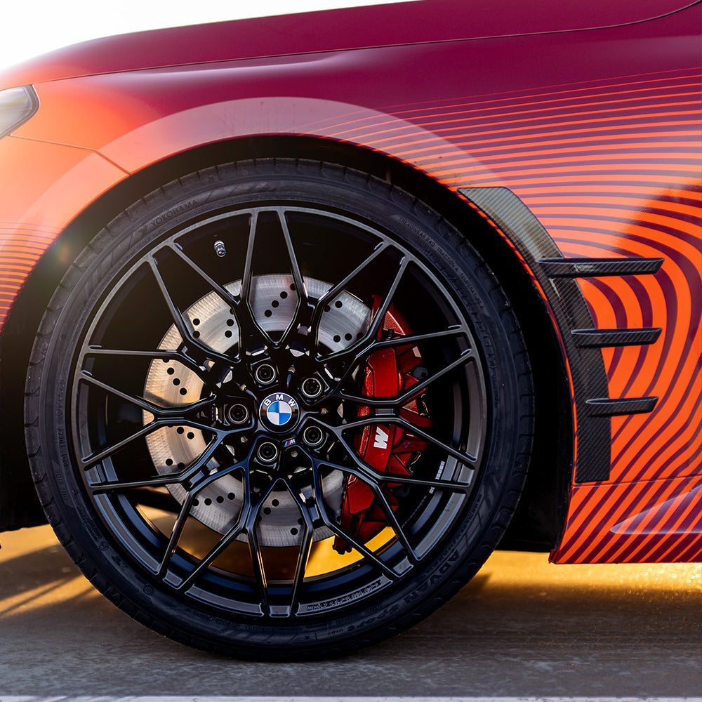 BMW M2 G87 Dry carbon fiber Front Fender Trim