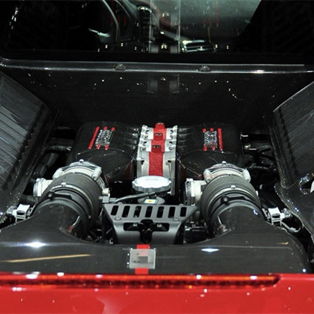 Ferrari F8 Dry carbon fiber Engine Bay Cover