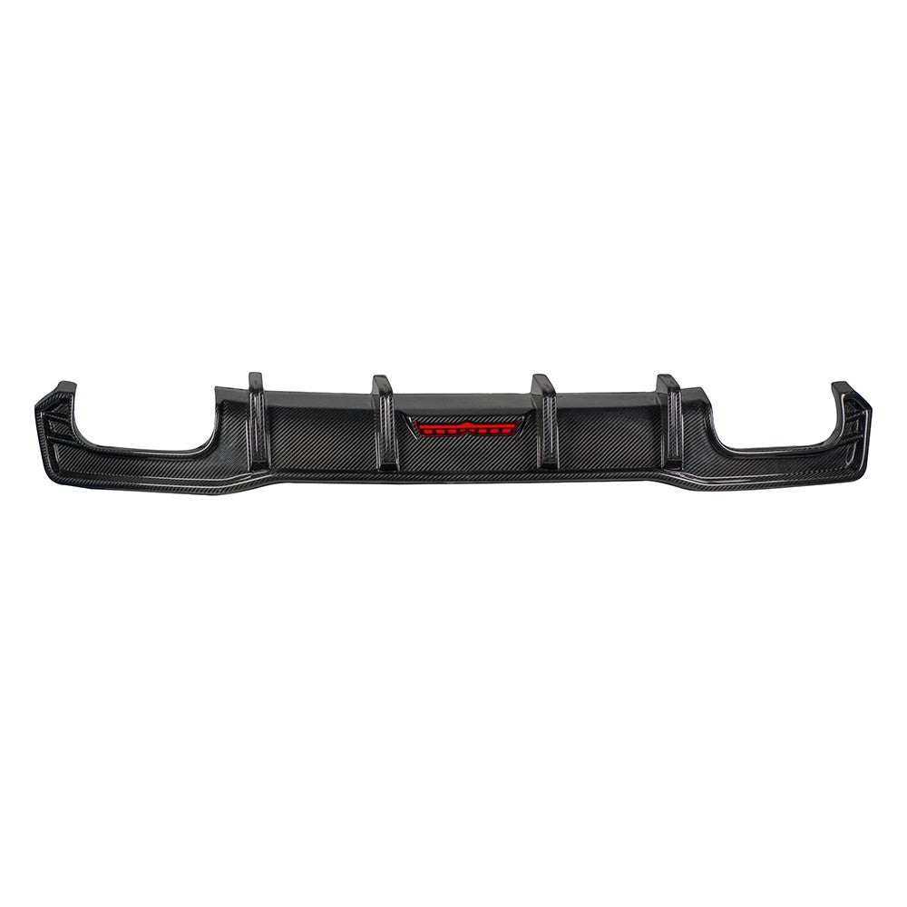 Audi RS3 Dry carbon fiber Diffuser with Break Light
