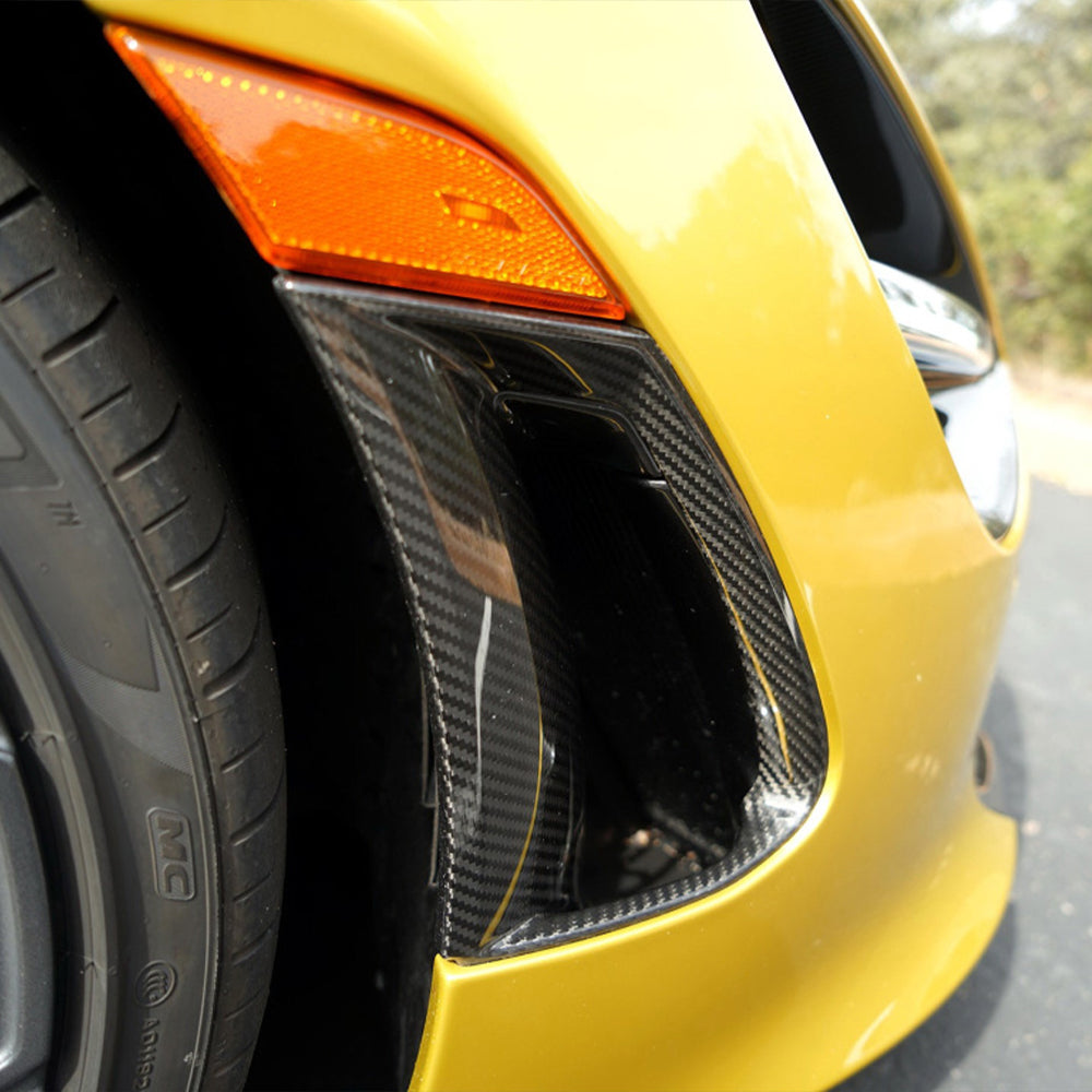 McLaren 720S Dry carbon fiber Side vents in Front Air Vents