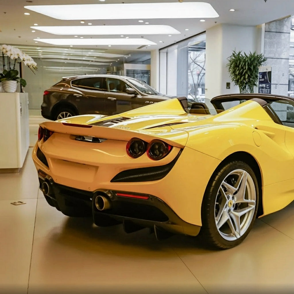 Ferrari F8 Dry carbon fiber Diffuser