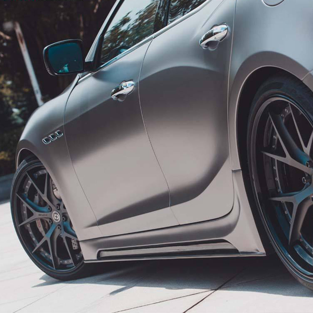 Maserati Ghibli Dry carbon fiber Side Skirts