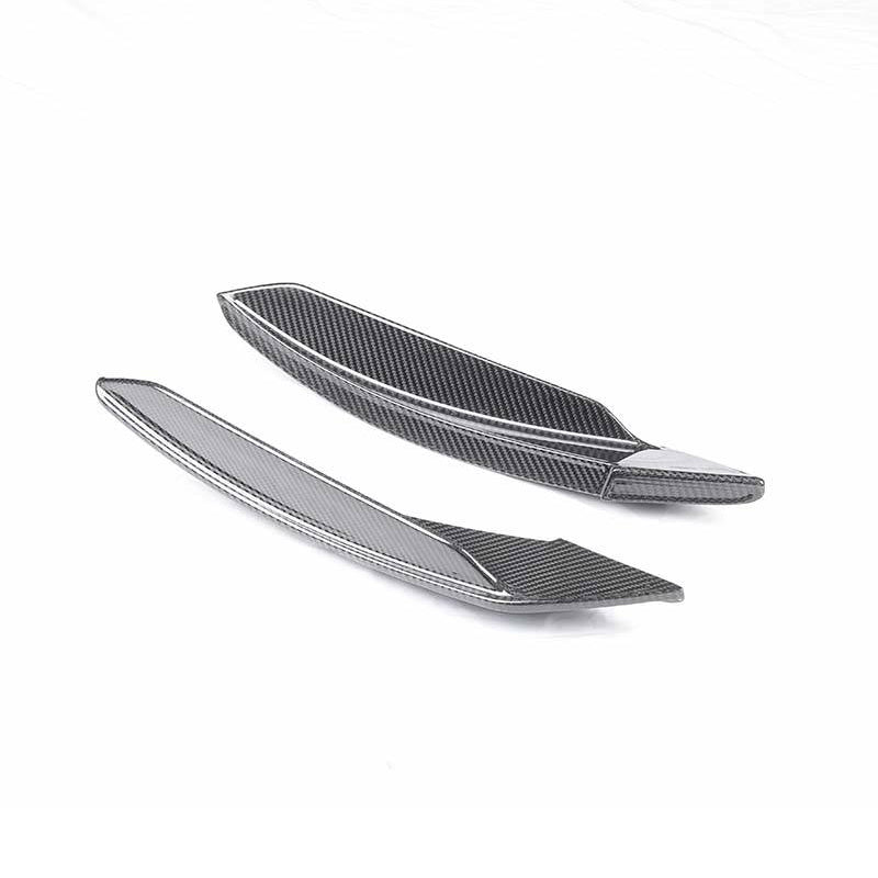 Ferrari F8 Dry carbon fiber Front Air Knives