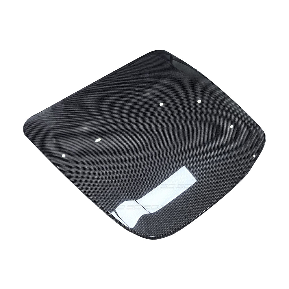 Ferrari 296 Dry carbon fiber OEM Engine Bay Trim