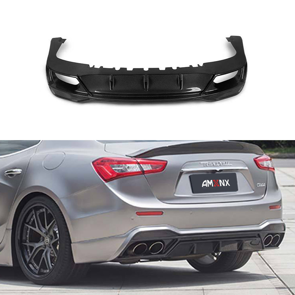 Maserati Ghibli Dry carbon fiber Diffuser