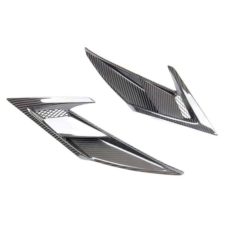 Ferrari F8 Dry carbon fiber Front Headlight Trim