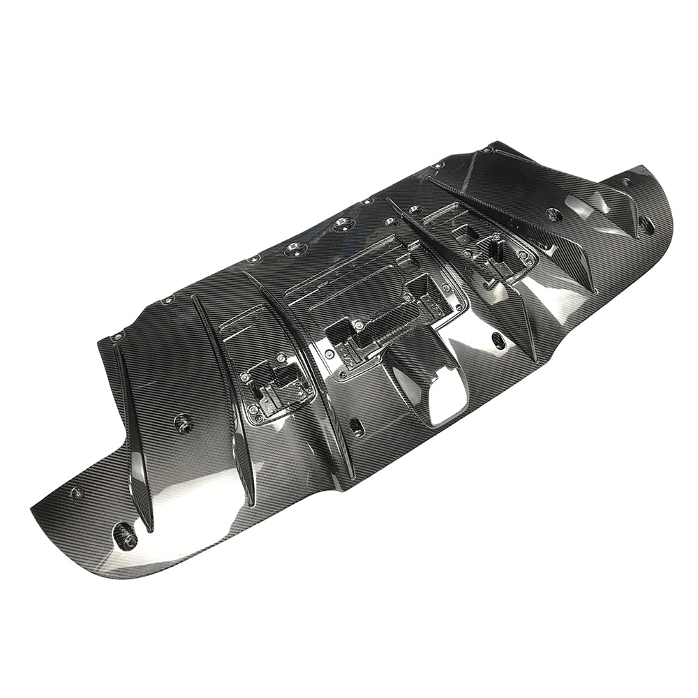 Ferrari 488 SN Dry carbon fiber Diffuser