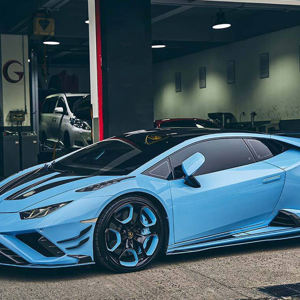 Lamborghini Huracán EVO Dry carbon fiber Side Skirts