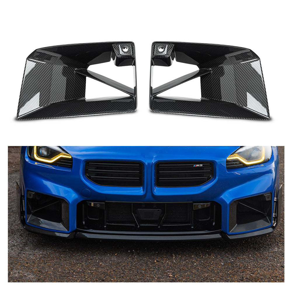 BMW M2 G87 Dry carbon fiber Front Air Vents