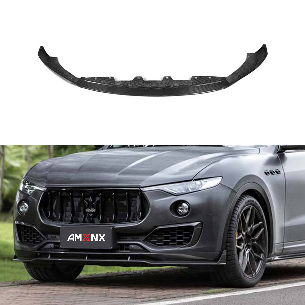 Maserati Levante Dry carbon fiber Upper Front Lip