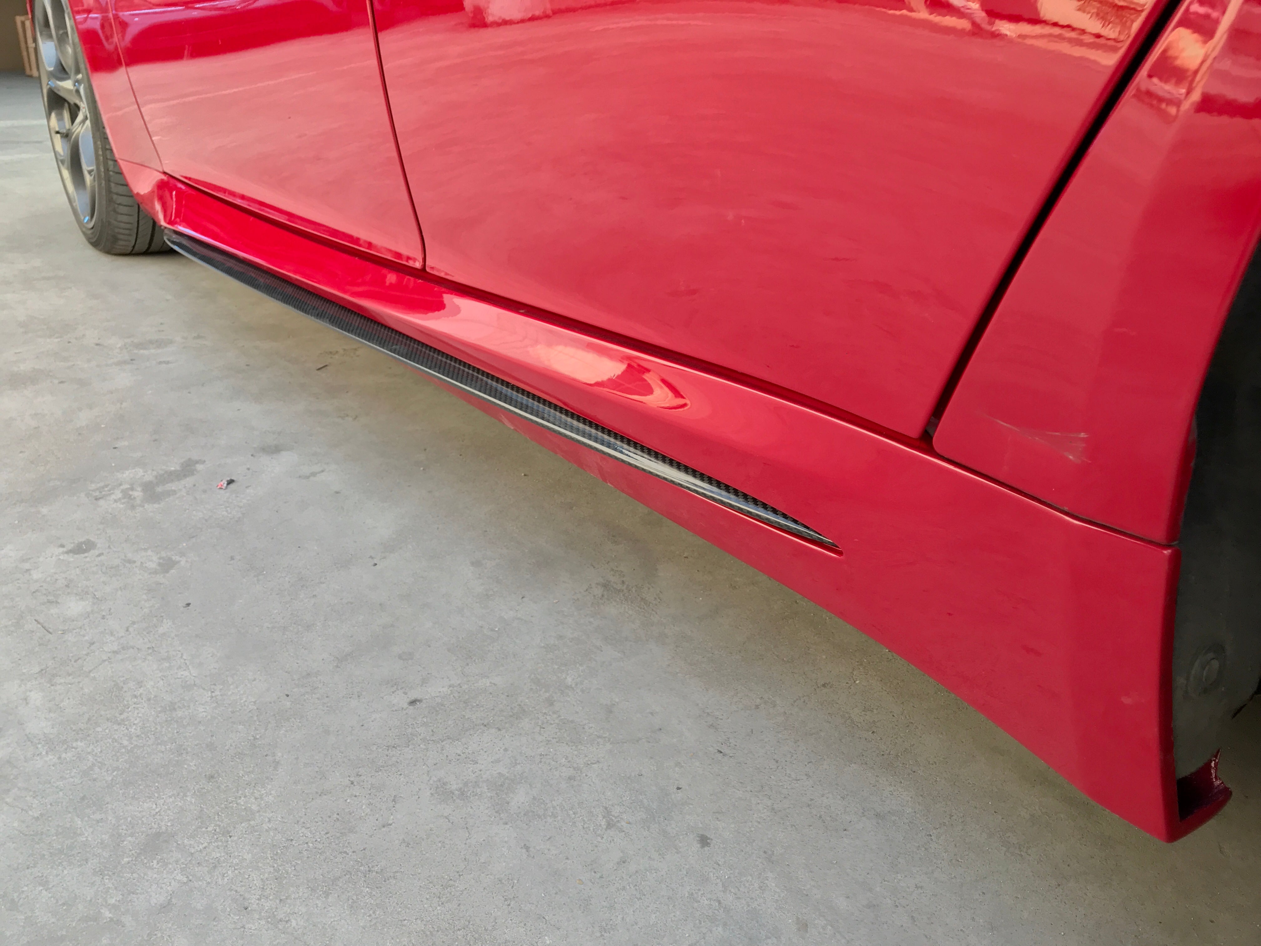 Alfa Romeo Giulia Dry Carbon fiber QV Side Skirts