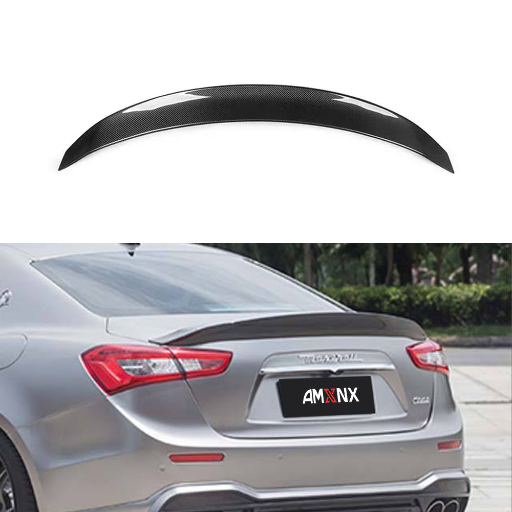Maserati Ghibli Dry carbon fiber Rear Spoiler