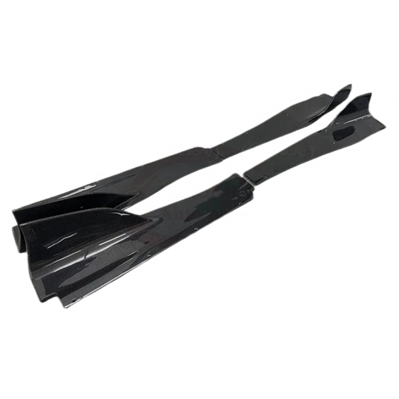McLaren 720S Dry carbon fiber SRY style side skirts