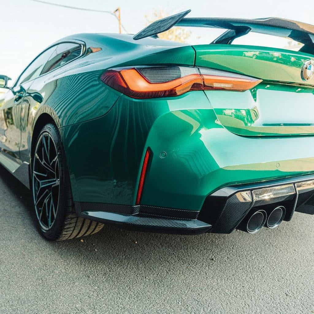 BMW M3/M4 G8x Dry carbon fiber M-Performance Rear Lip