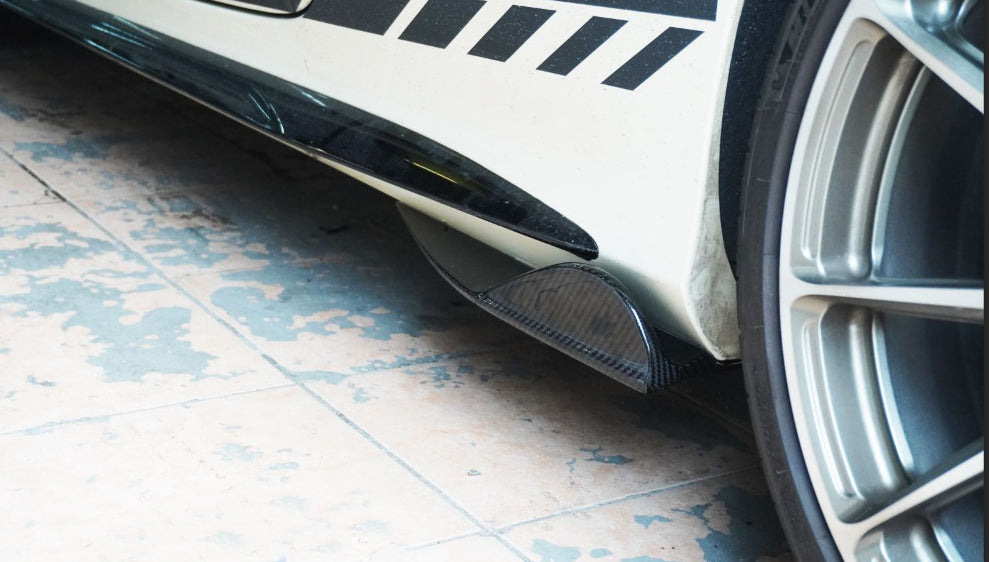 Mercedes-Benz C-Class W205 AMG-Line Dry carbon fiber Side Skirts