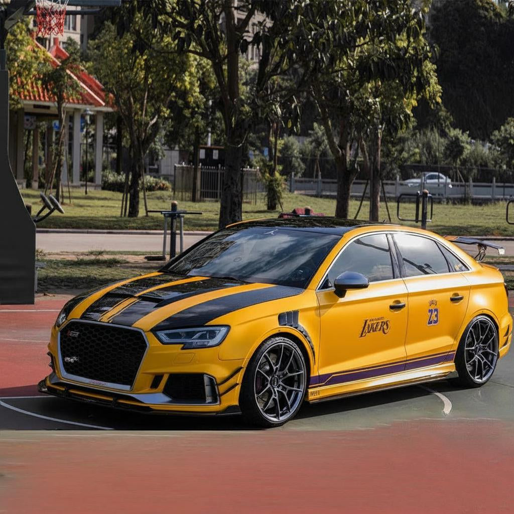 Audi RS3 Dry carbon fiber Side Skirts