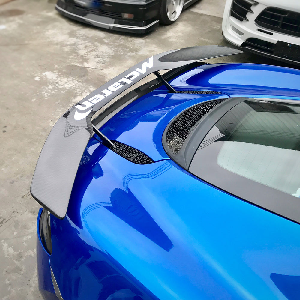 McLaren 570S/540C/570GT Dry carbon fiber SN-style Rear Wing