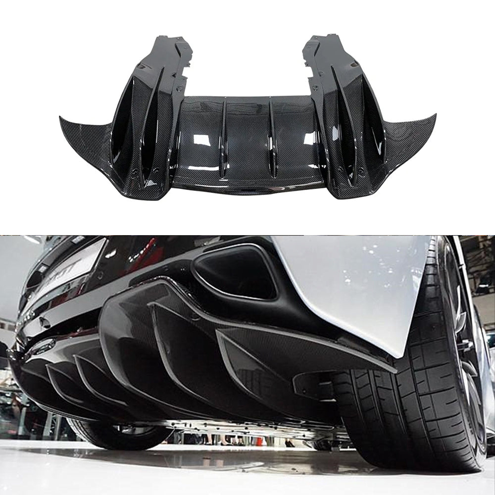 McLaren 540C/570S/570GT Dry carbon fiber SRY style Diffuser
