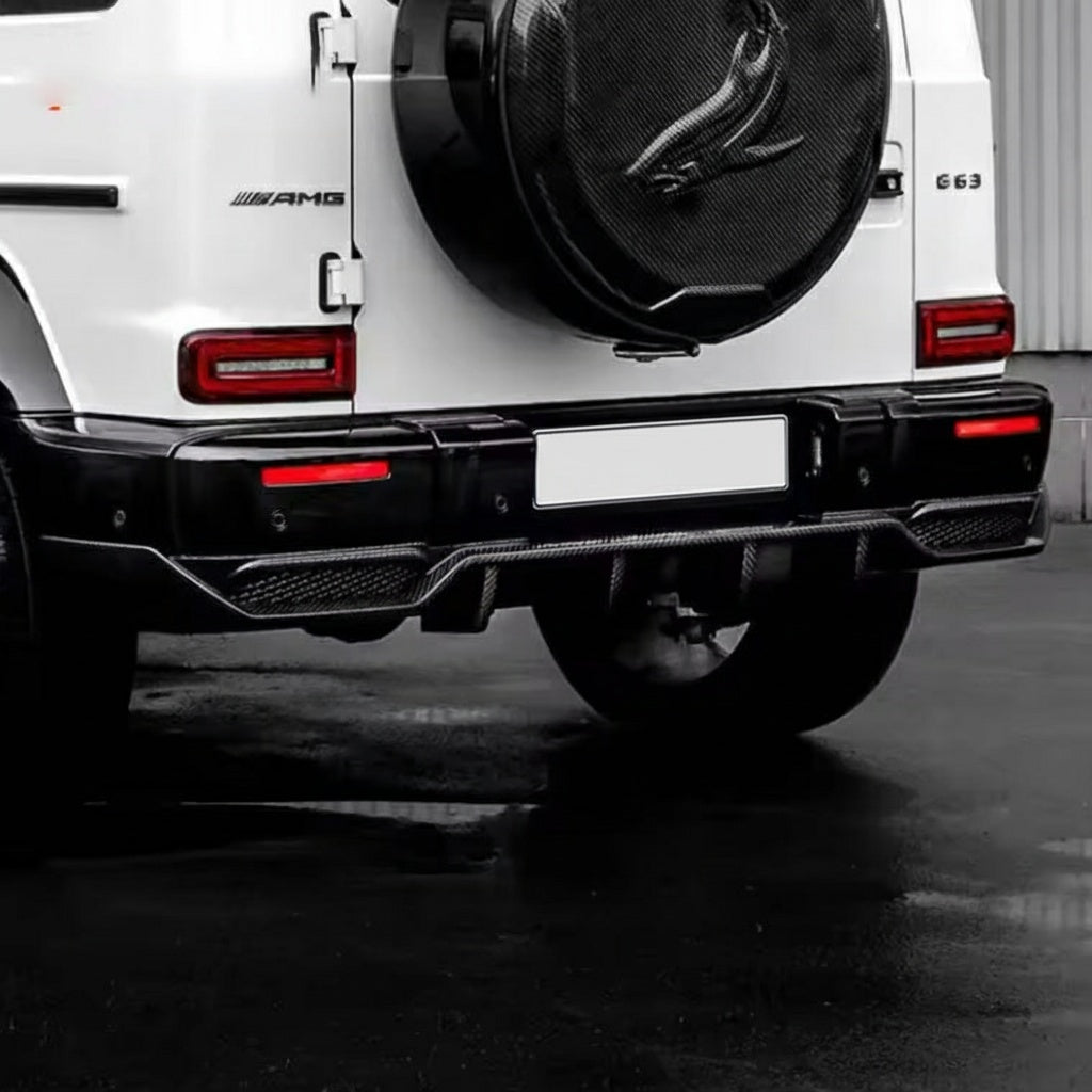 Mercedes-Benz G-Class W463 Dry carbon fiber Diffuser