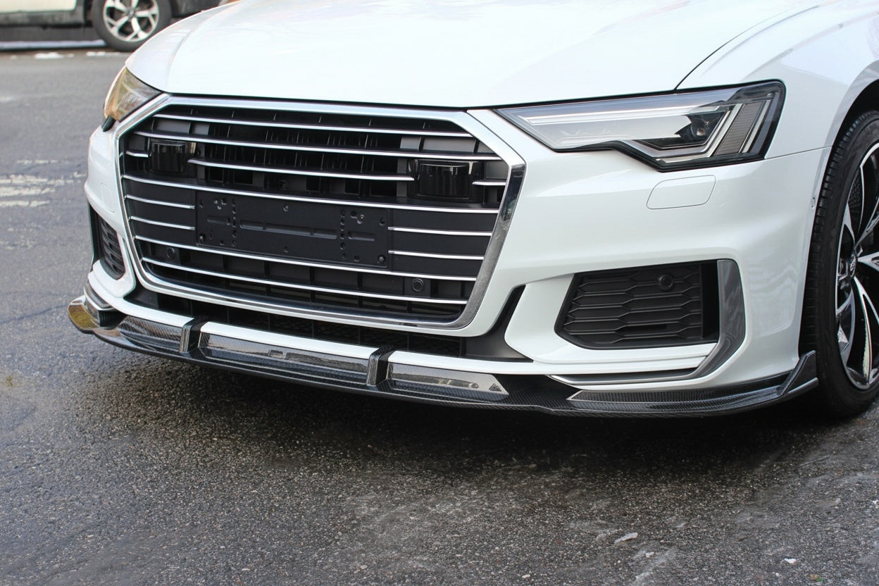Audi A6/S6 C8 Dry carbon fiber Front Lip