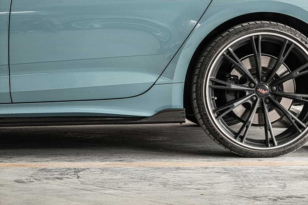 AUDI A5/S5 B9 PA Dry carbon fiber Side Skirts