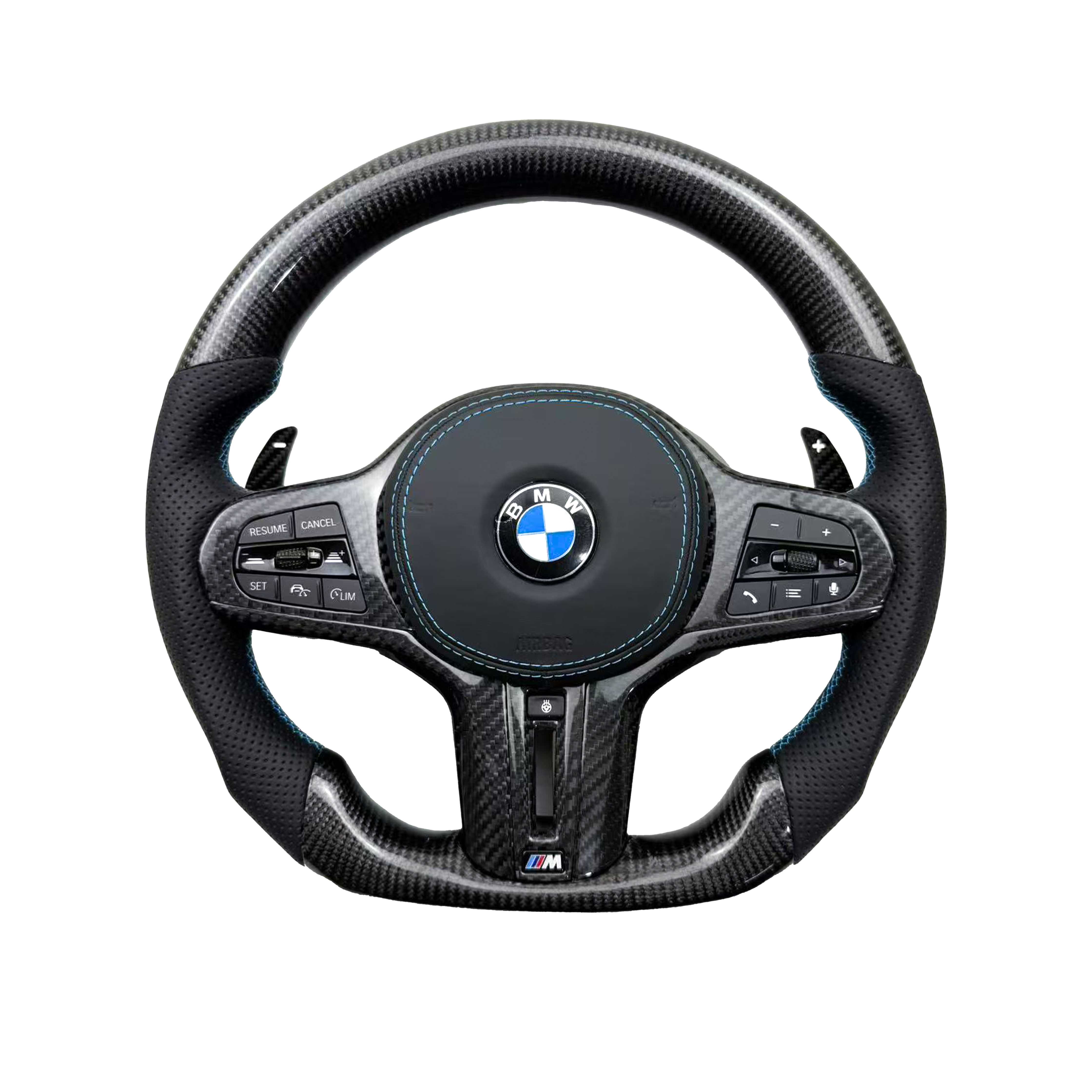 BMW M2/M3/M4/M5 Dry carbon fiber Custom Steering Wheel