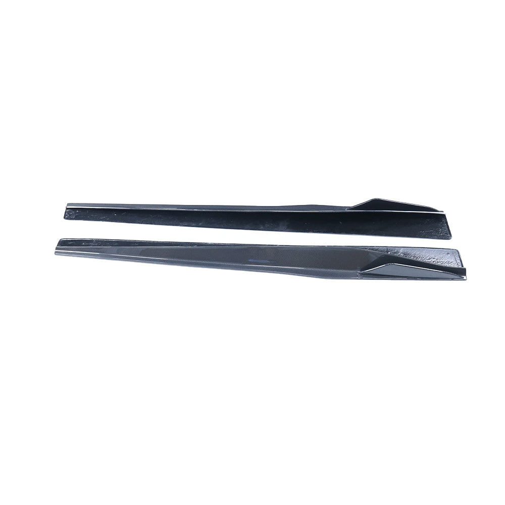 Ferrari 488 Dry carbon fiber V style Side Skirts