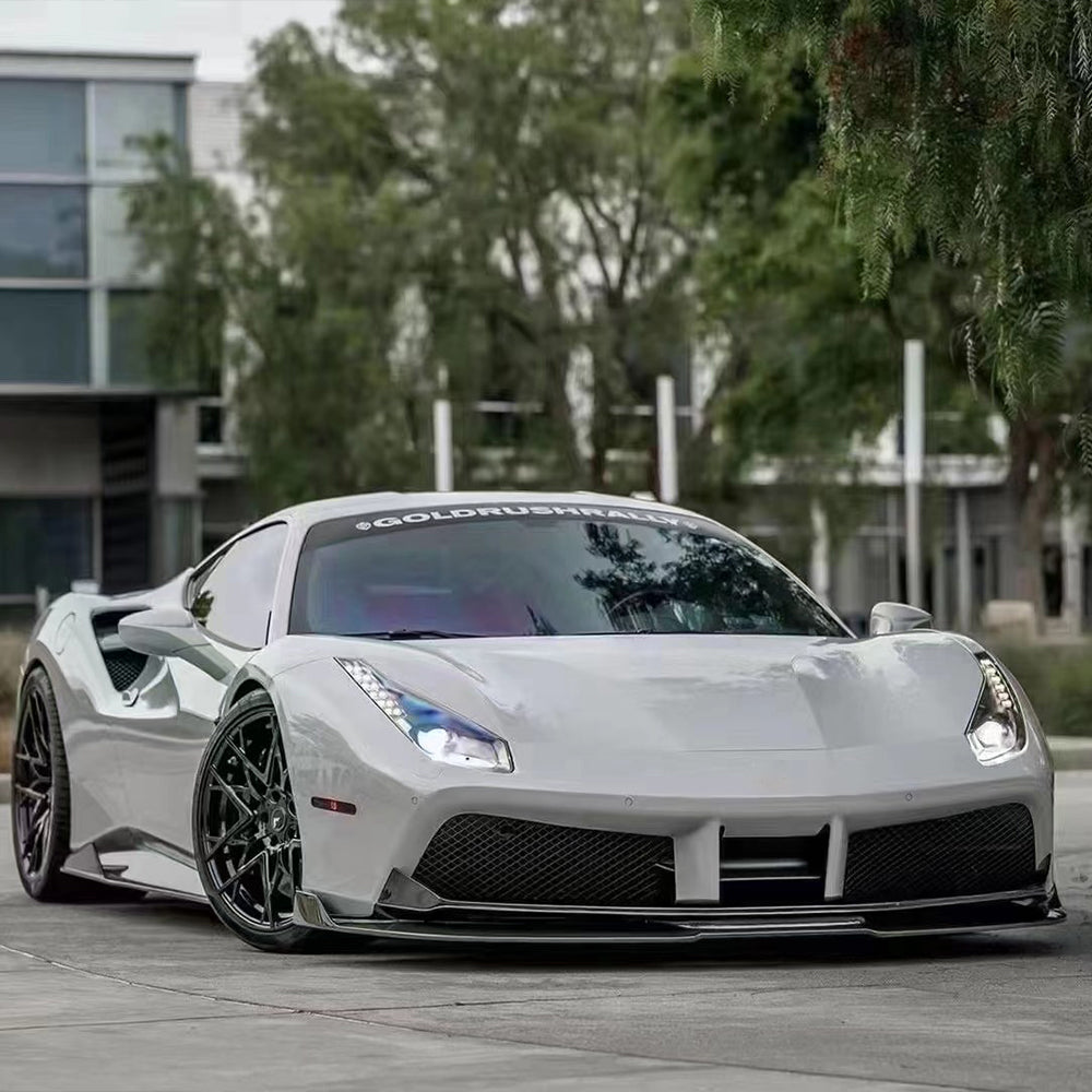 Ferrari 488 Dry carbon fiber Front Lip
