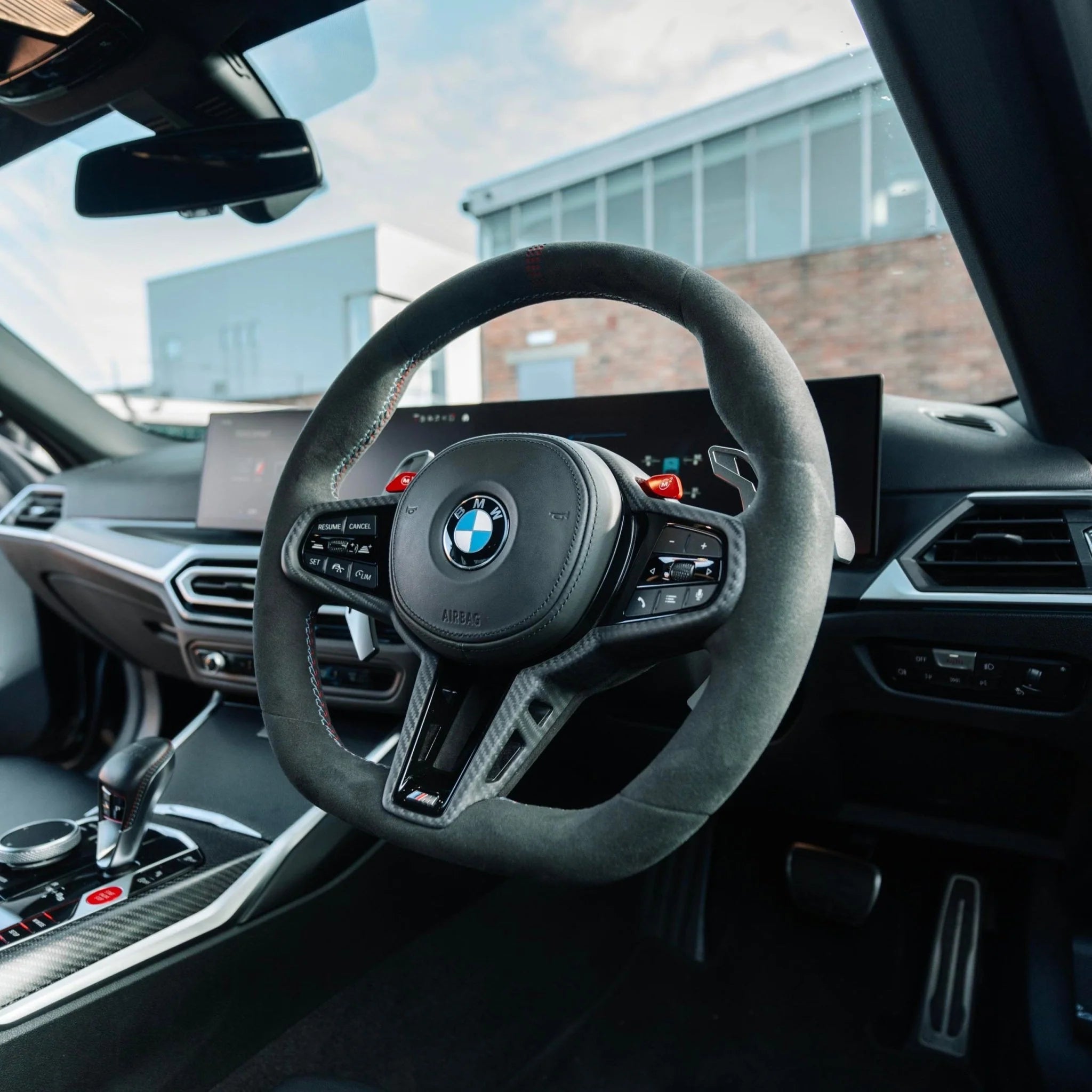 BMW M2/M3/M4/M5 Dry carbon fiber Custom Steering Wheel