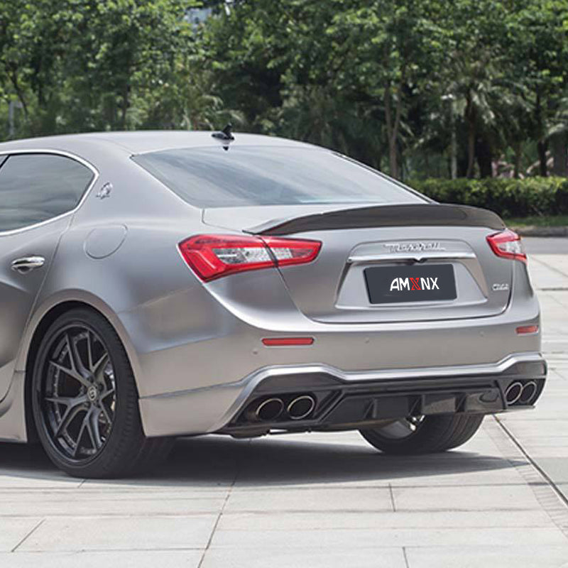 Maserati Ghibli Dry carbon fiber Diffuser