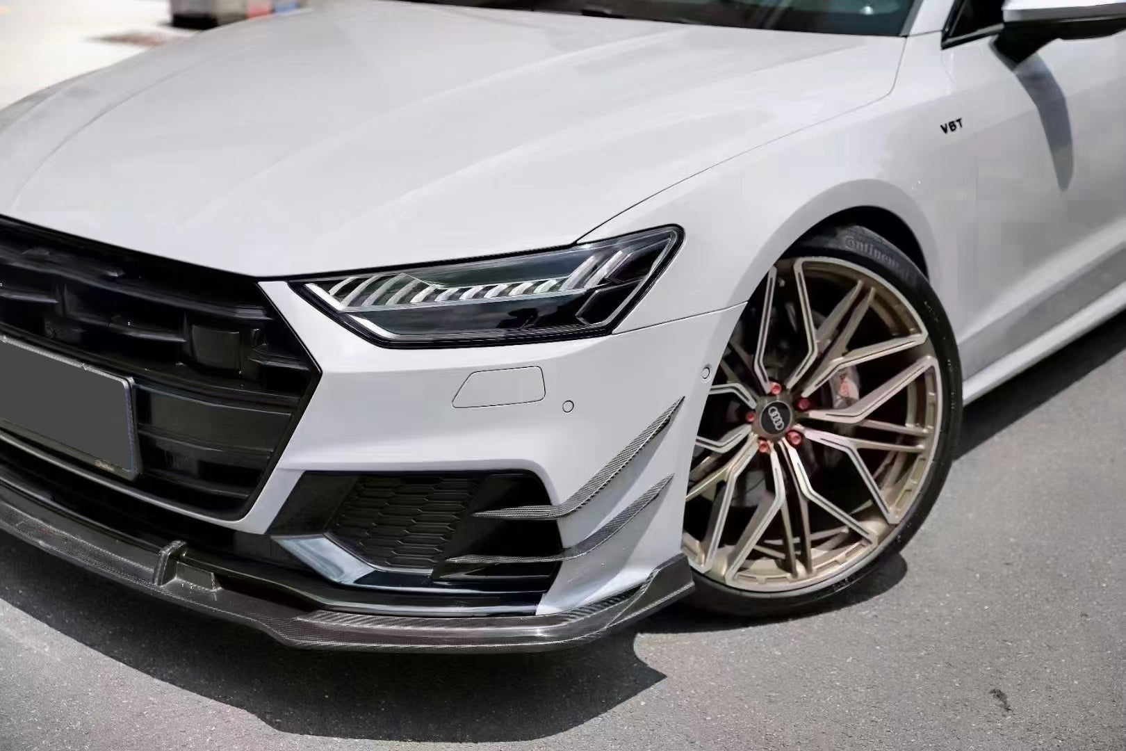 Audi A7/S7 C8 Dry carbon fiber Front Air Knives