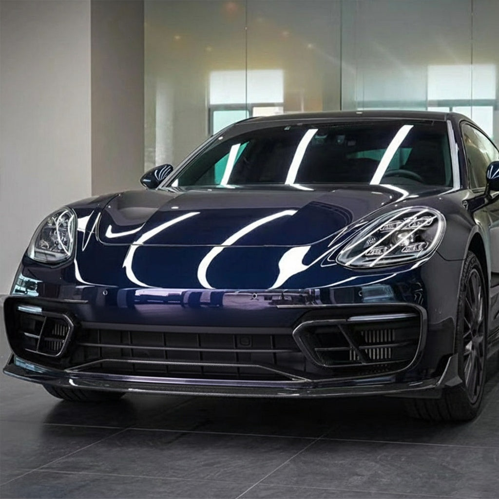 Porsche Panamera Dry carbon fiber Front Lip