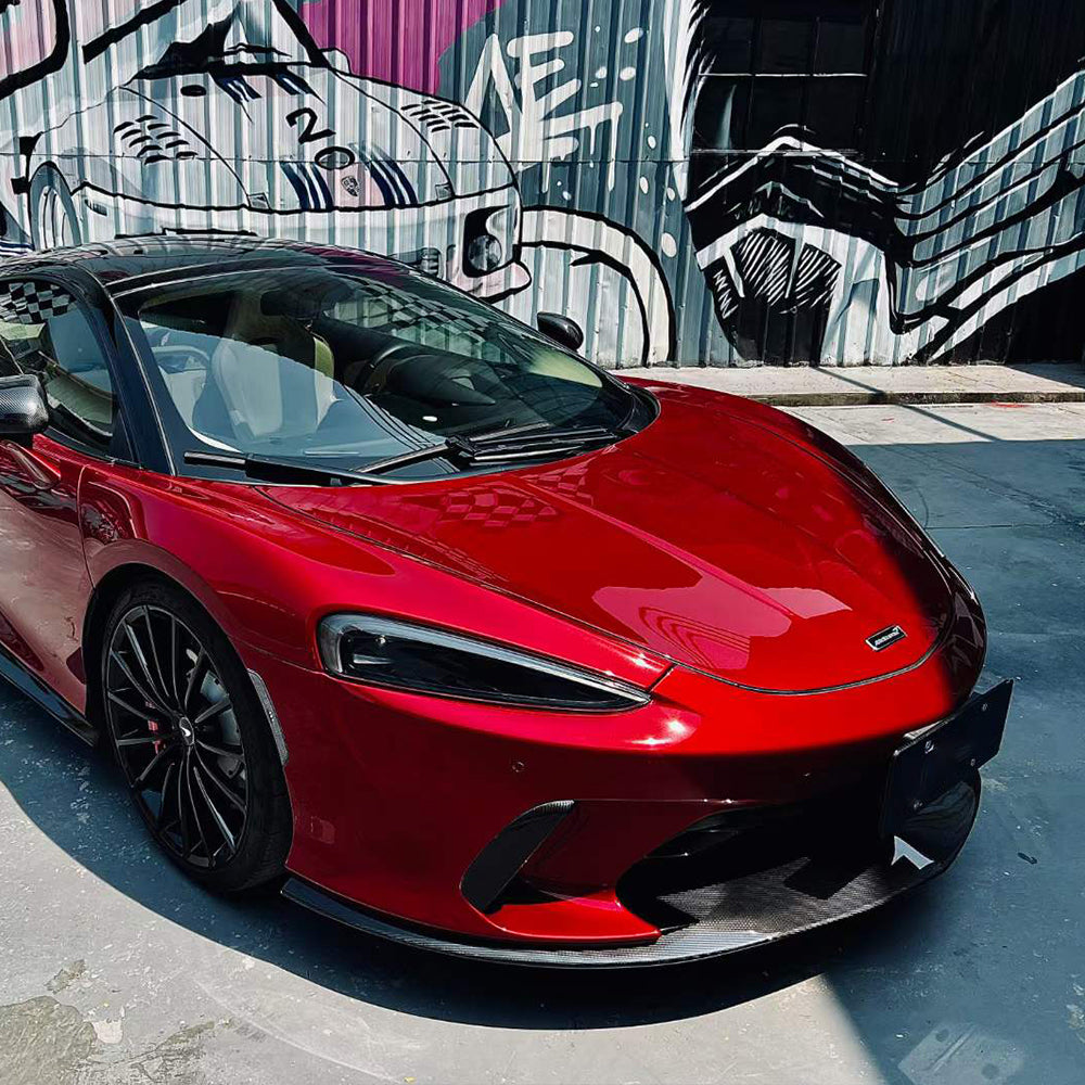 McLaren GT SN-Style Dry carbon fiber Front lip